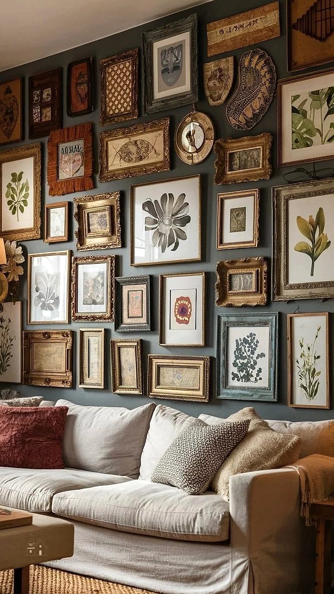 25 Creative Small Guest Bedroom Ideas That Will Inspire You 20 A Gallery Wall of Personal Photos or Art