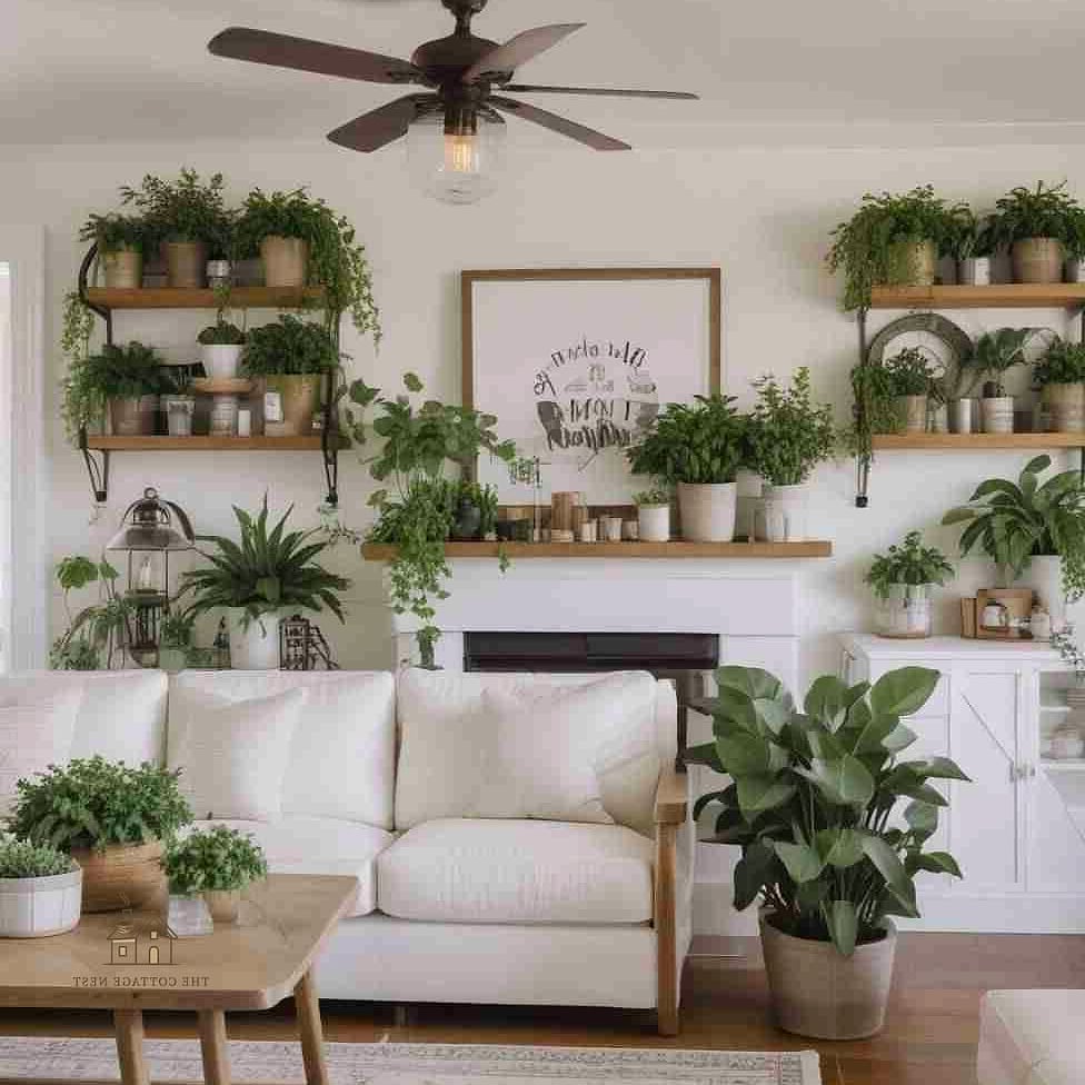 25 Creative Modern Farmhouse Bedroom Ideas That Will Inspire You 22 Greenery and Botanical Touches
