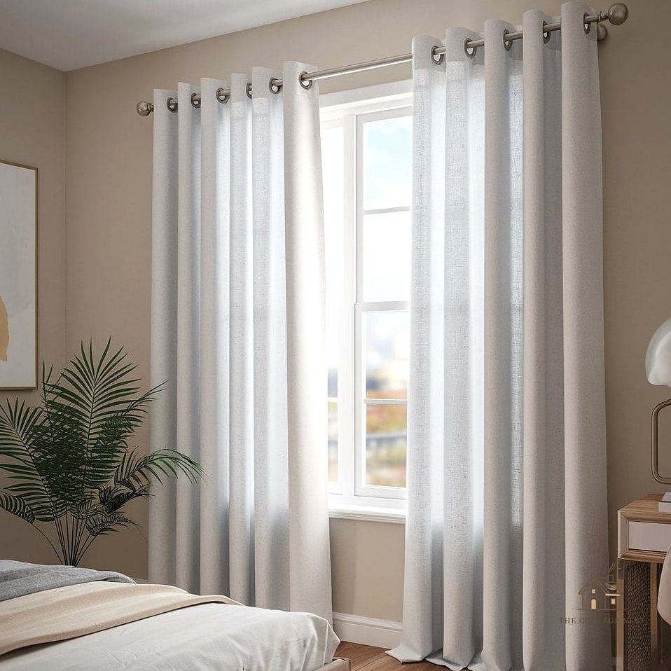 40 Clever Bedroom Curtain Ideas for Every Style 8 Grommet-Top Curtains for a Modern Look
