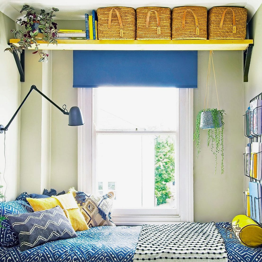23 Creative Spare Bedroom Ideas That Will Inspire You 23 A Guest Room with Murphy Bed Storage