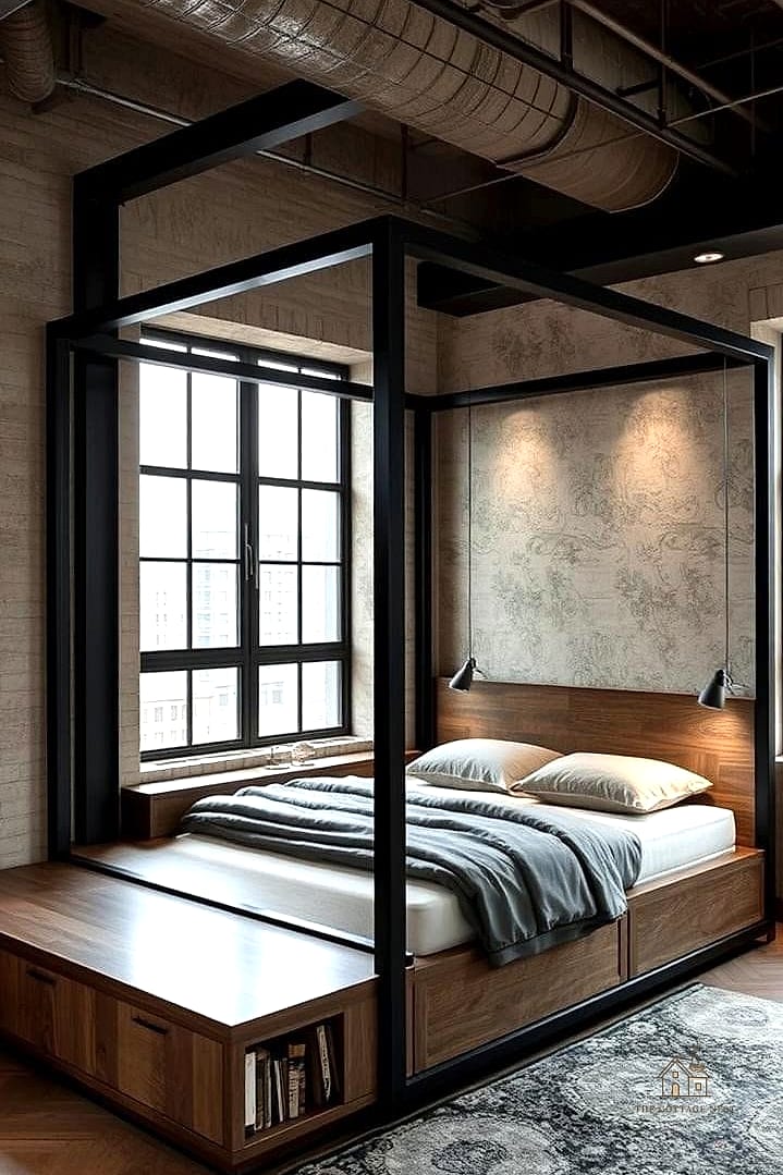 Industrial Corner Bed