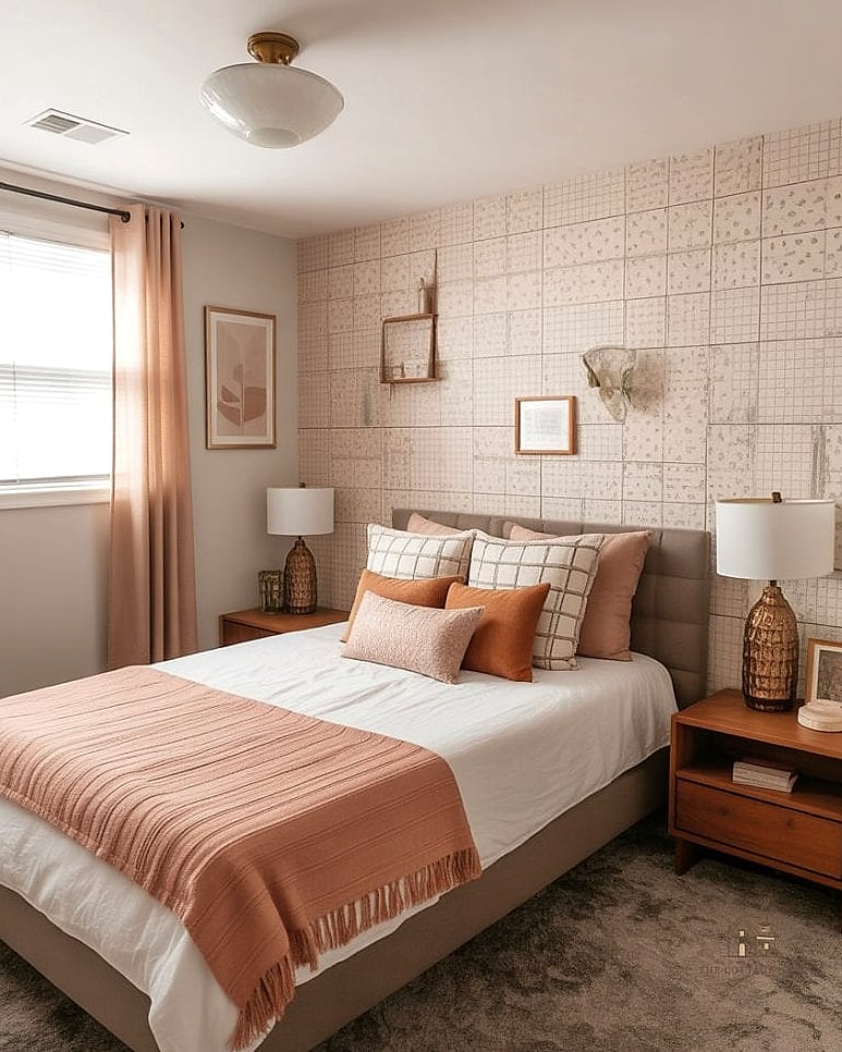 30 Amazing Basement Bedroom Ideas on a Budget 5 Install Peel-and-Stick Vinyl Plank Flooring