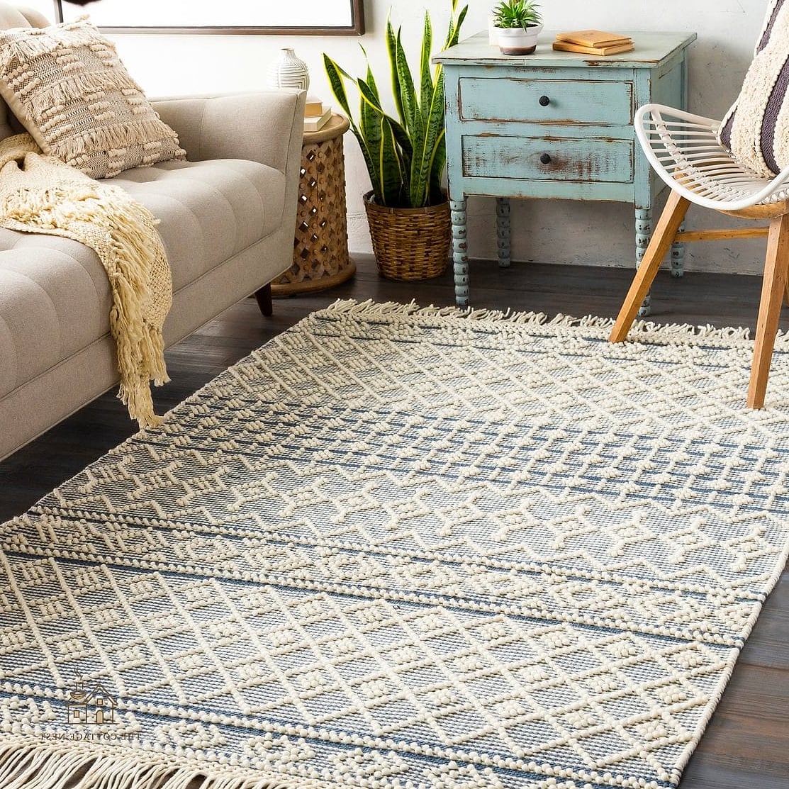 25 Creative Modern Farmhouse Bedroom Ideas That Will Inspire You 16 Layered Area Rugs