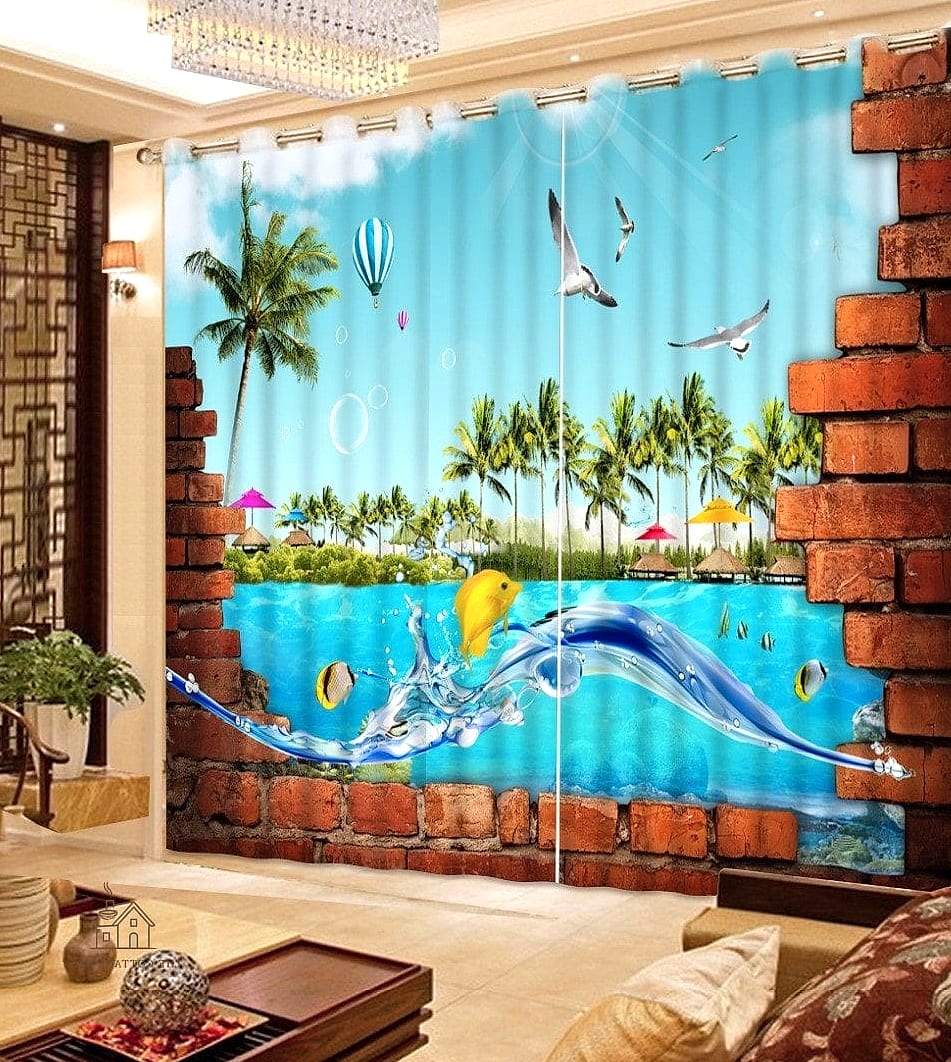 45 Creative Bedroom Wall Decor Ideas That Will Inspire You 27 Layered Curtain Panels as Wall Backdrop