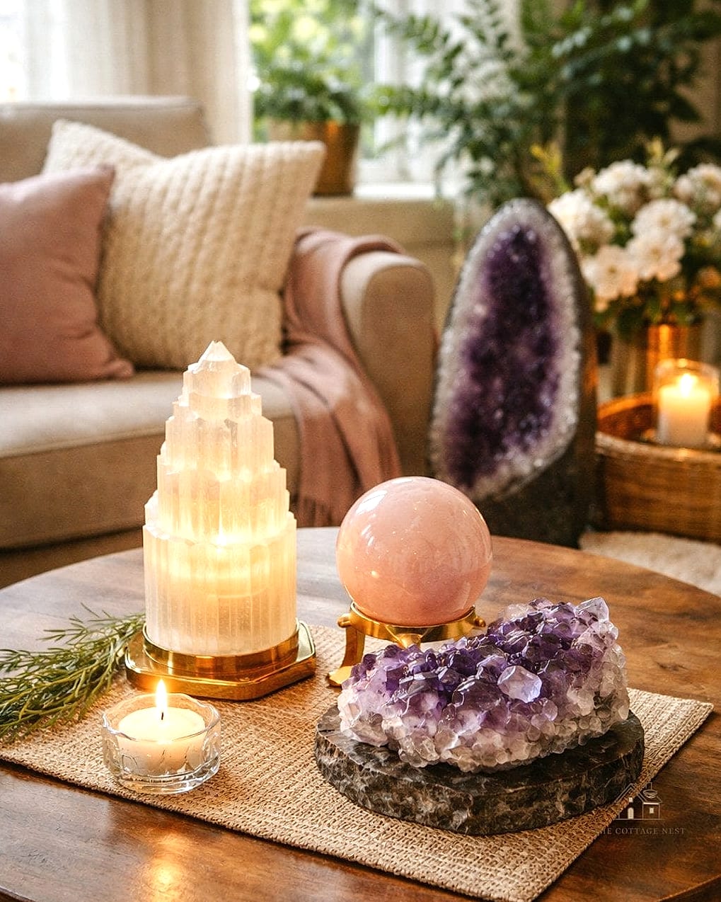 20 Cozy Dark Feminine Bedroom Ideas Worth Pinning 6 Layered Gold and Crystal Lighting