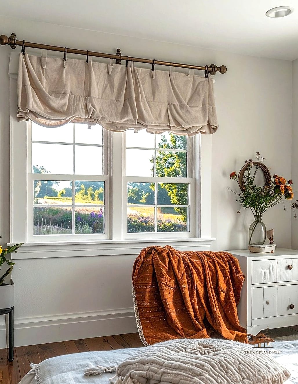 Layered Window Treatments