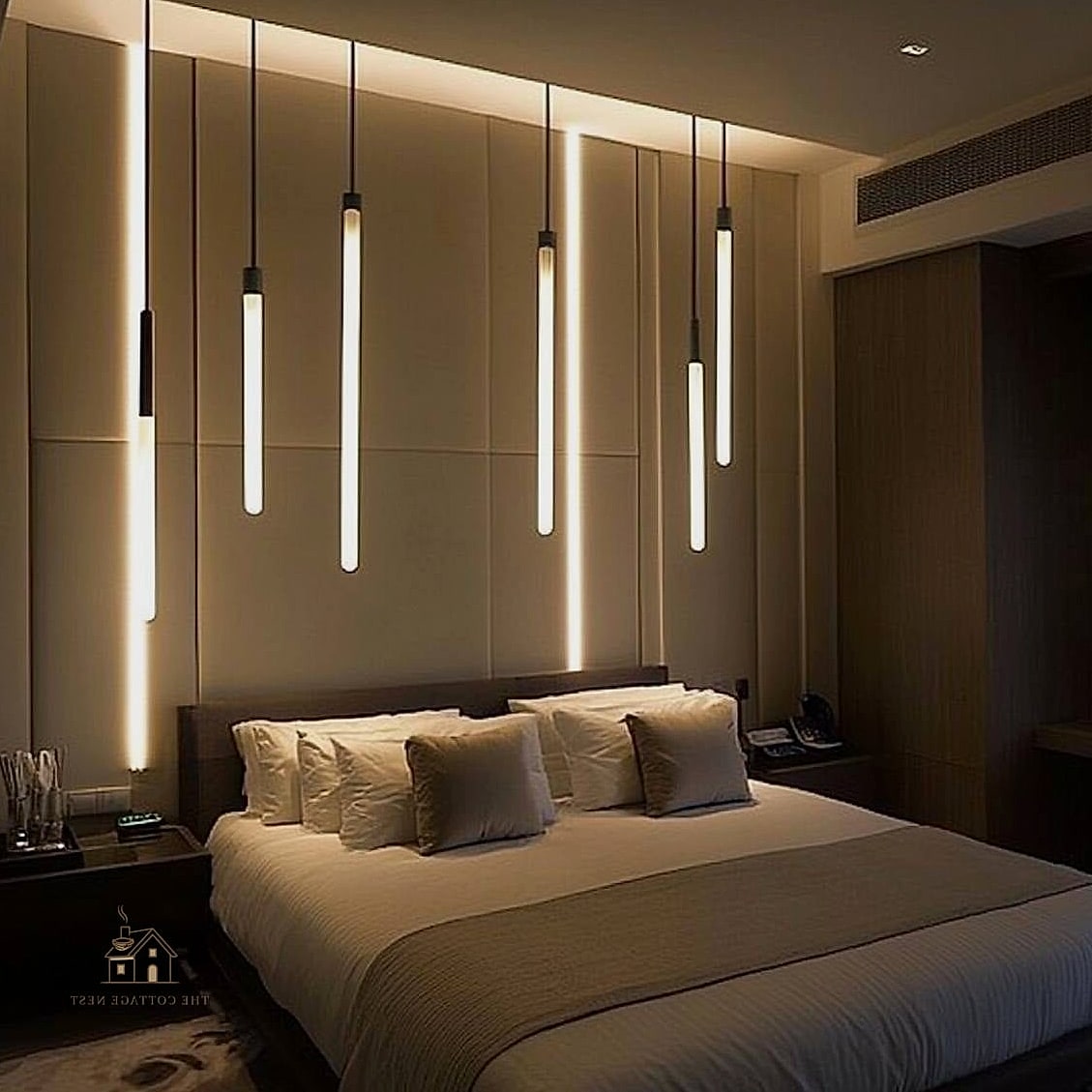 19 Creative Bedroom Chandelier Ideas That Will Inspire You 4 Linear Chandelier for Modern Bedrooms