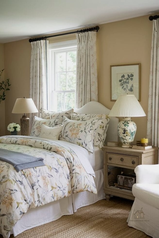 Linen Curtains That Pool Slightly on the Floor