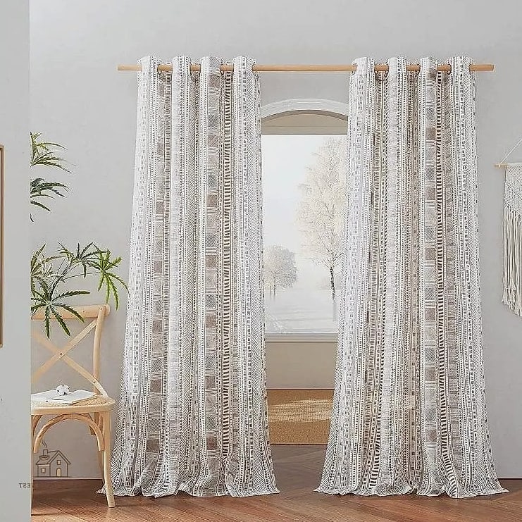 Linen Curtains in Soft White