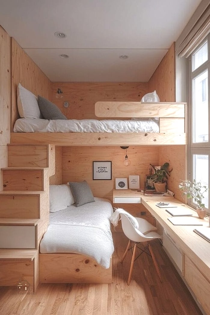 Loft Beds to Free Up Floor Space