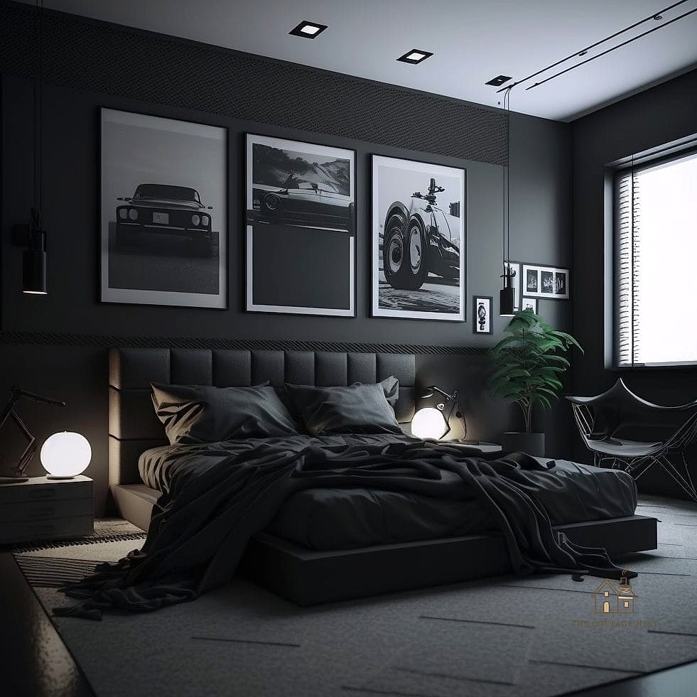 Matte Black Fixtures Throughout