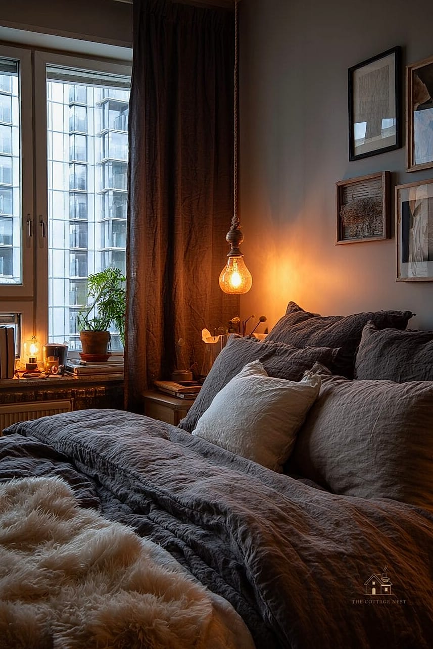 15 Brilliant Stockholm Style Bedroom to Copy Right Now 12 Matte Black or Brushed Brass Hardware Accents