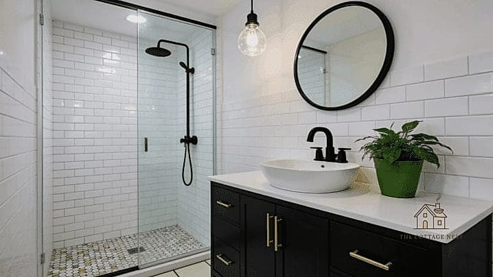 29 Dreamy Small Walk In Shower Ideas to Try This Season 30 Matte Black Framed Glass for Industrial Style