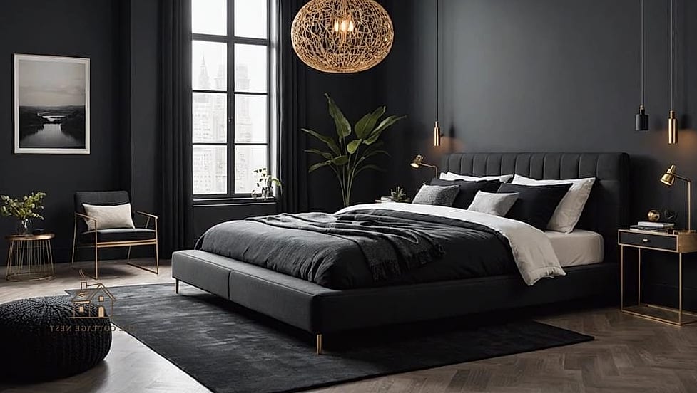 Matte Black Ceiling
