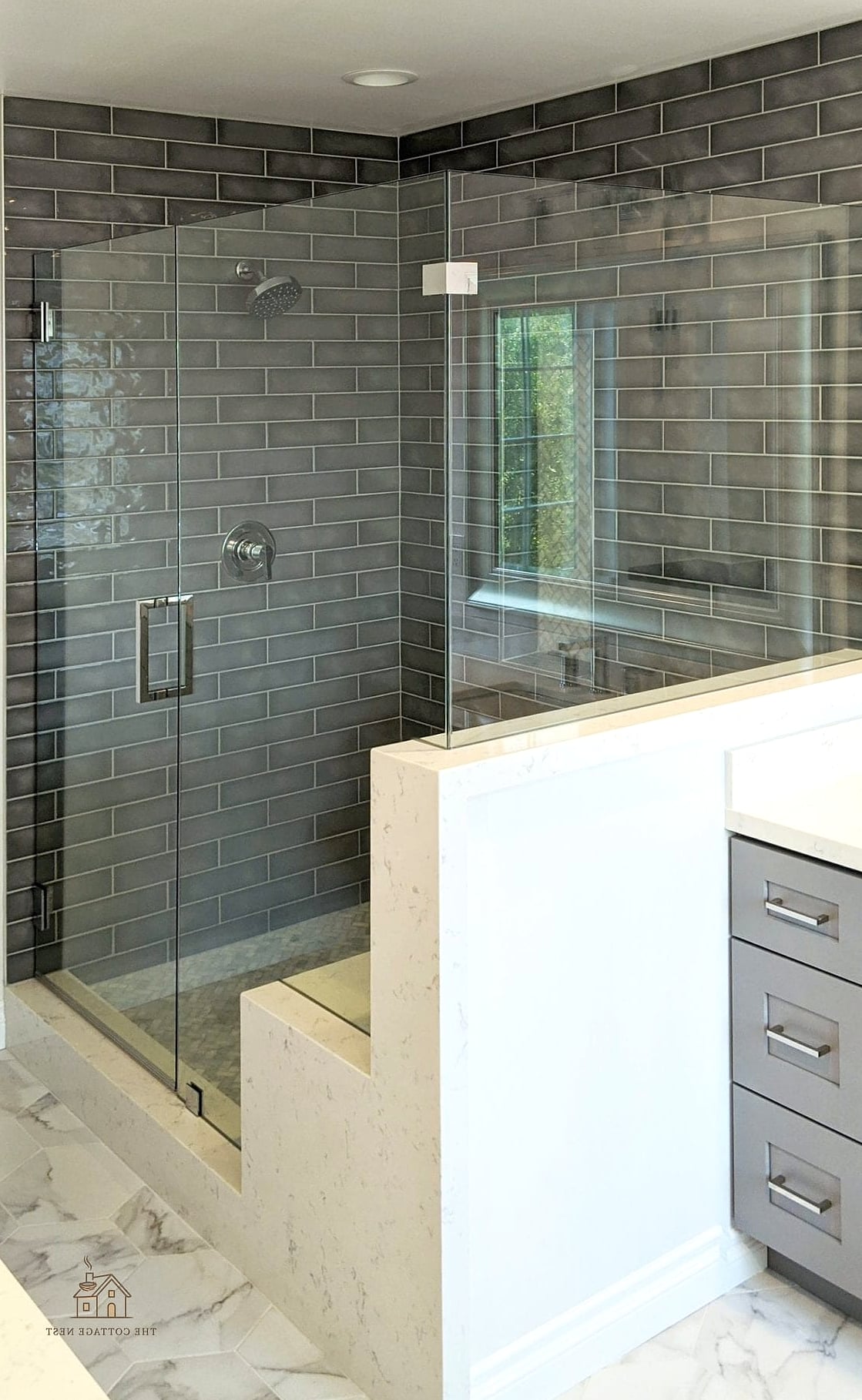 25 Dreamy Pony Wall Shower Ideas to Try This Season 24 Minimalist Frameless Glass Topper