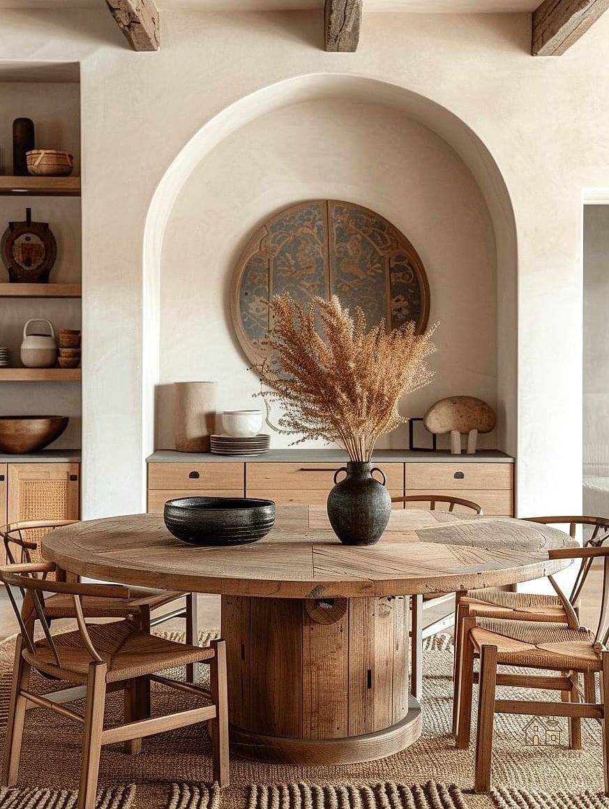 15 Stunning Modern Boho Bedroom Ideas You'll Absolutely Love 13 Mixed Metal and Wood Nightstands