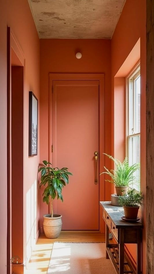 35 Chic Lake House Bedroom for a Beautiful Home 25 Muted Coral or Terracotta Accents