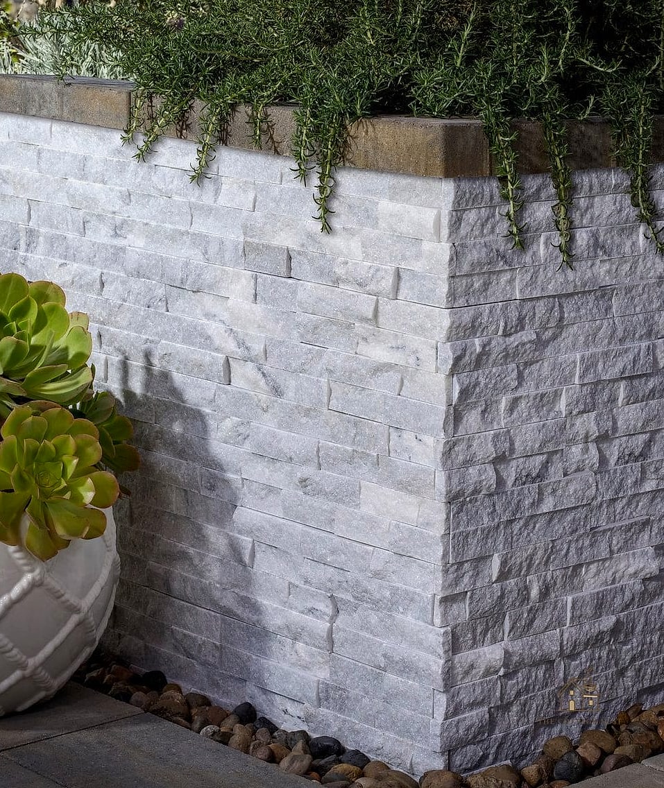 25 Dreamy Pony Wall Shower Ideas to Try This Season 10 Natural Stone Ledger Wall