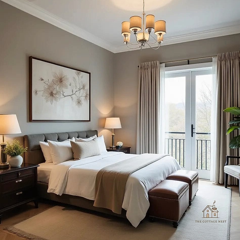 35 Brilliant Mens Bedroom Ideas to Copy Right Now 21 Neutral Color Palette with Texture