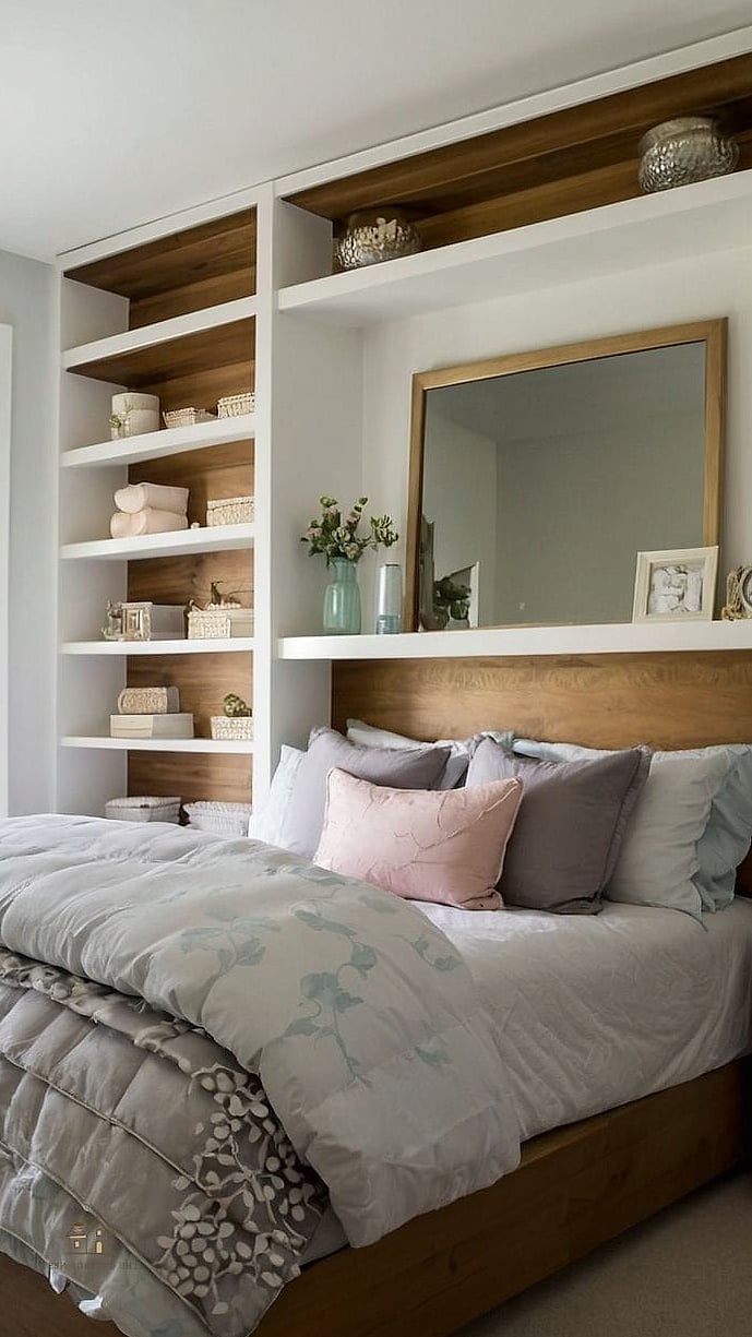 30 Amazing Shelf Over Bed Ideas on a Budget 13 Open Cubby Shelving Unit