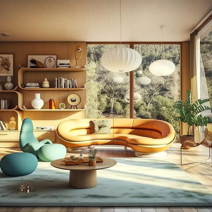 15 Brilliant Mid Century Bedroom Ideas to Copy Right Now 9 Organic Curved Headboards