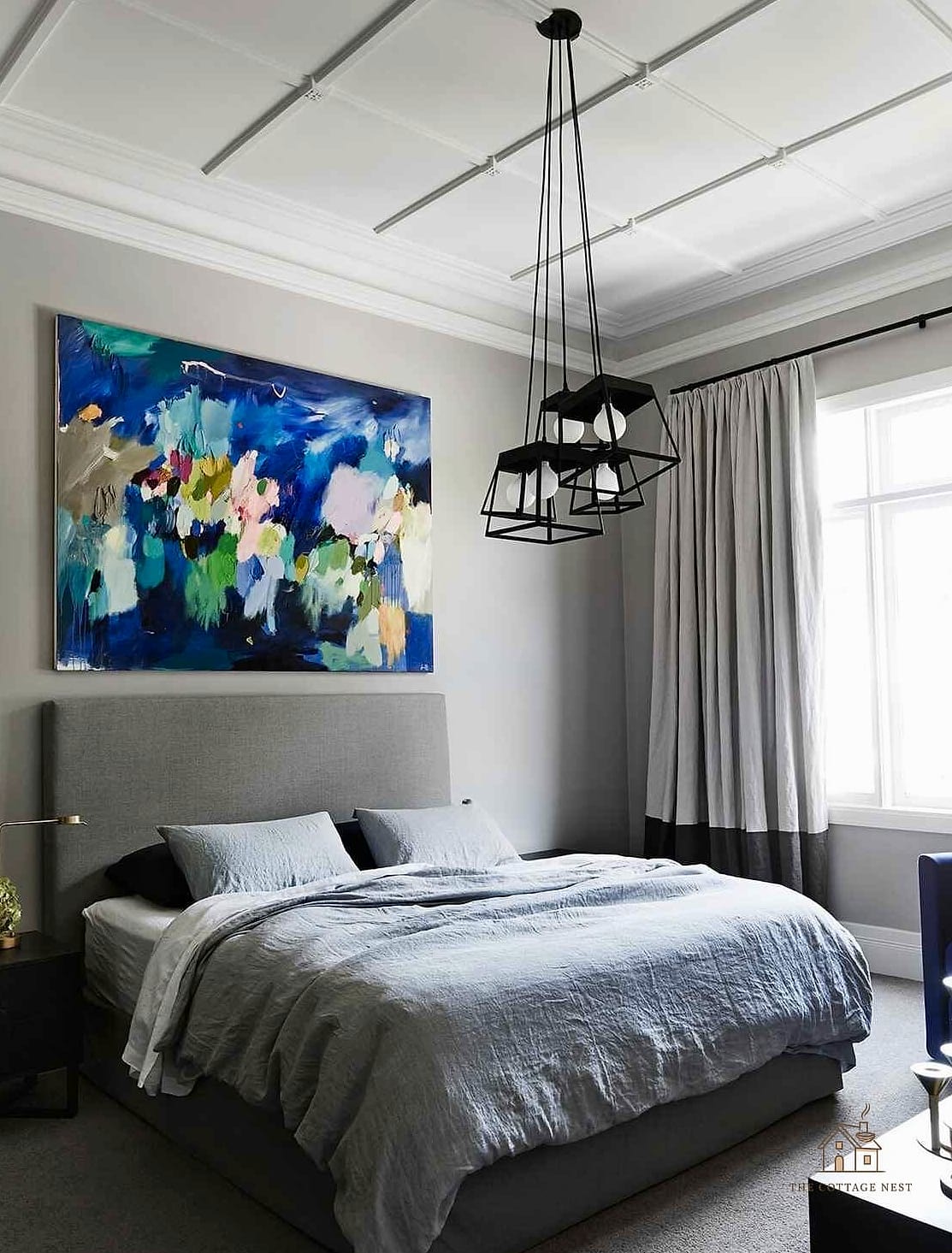 Oversized Art as a Focal Point