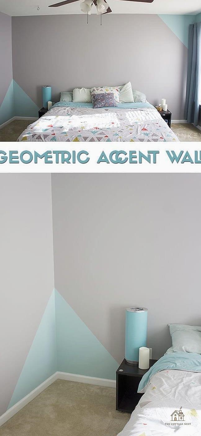 45 Creative Bedroom Wall Decor Ideas That Will Inspire You 5 Painted Accent Wall Behind the Bed