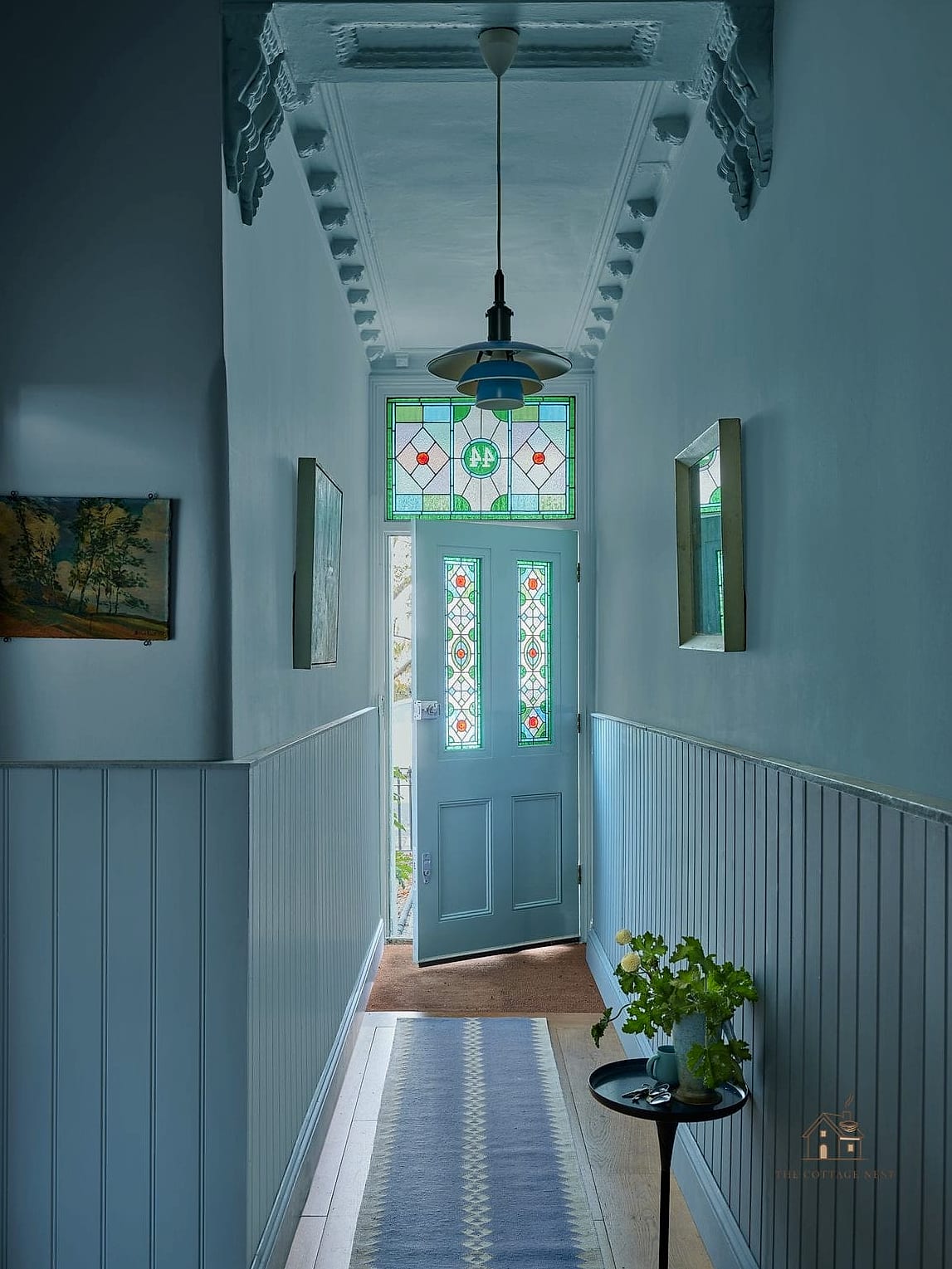 27 Cozy Door Painting Ideas Bedroom Worth Pinning 23 Painted Door with Wallpaper Panel Insert