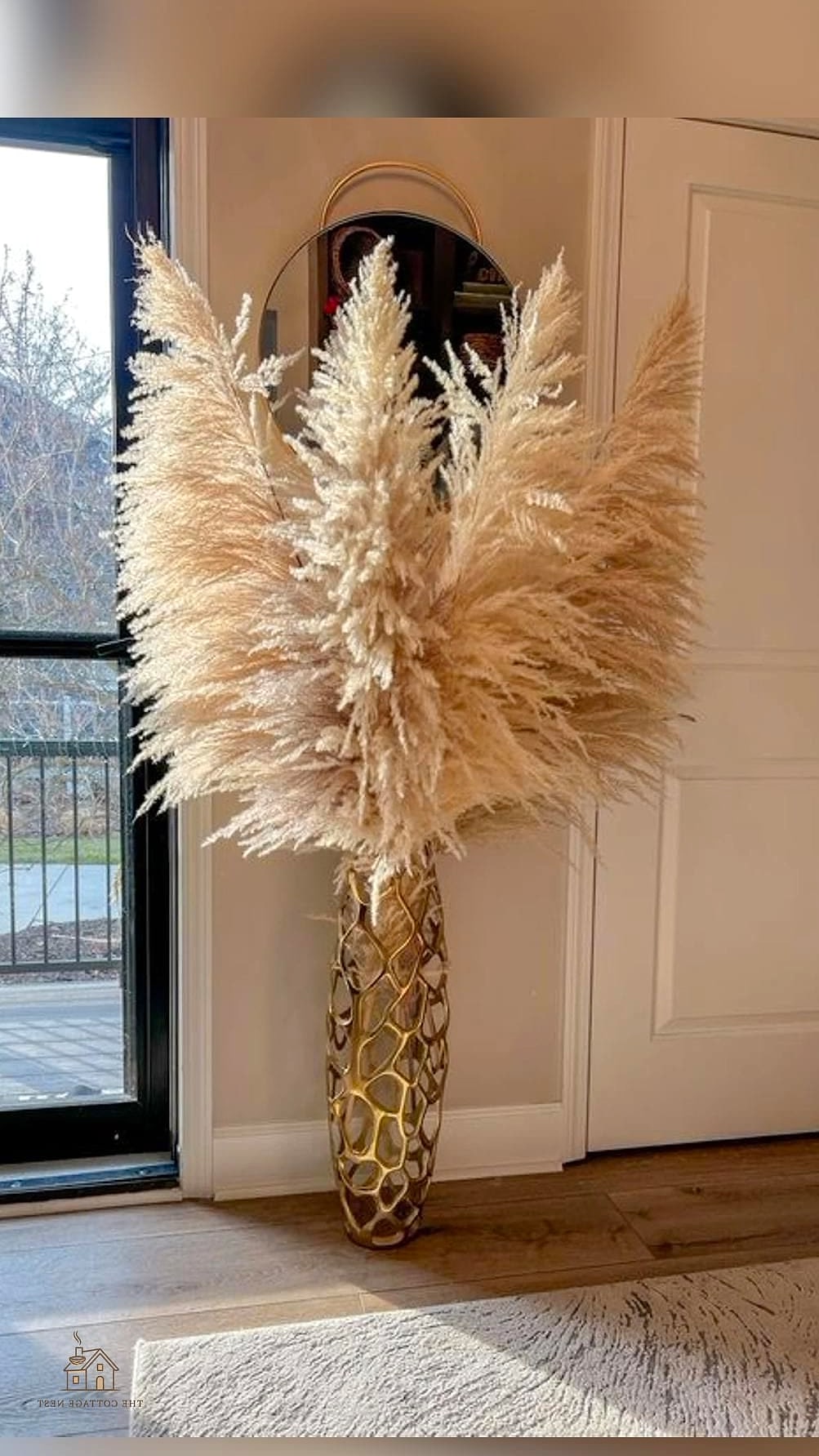 15 Stunning Modern Boho Bedroom Ideas You'll Absolutely Love 7 Pampas Grass or Dried Botanicals in a Ceramic Vase