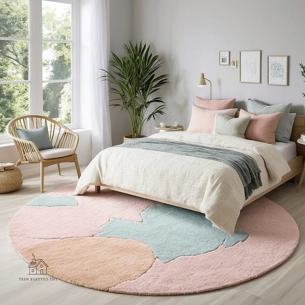 Pastel Rugs for a Soft, Airy Feel