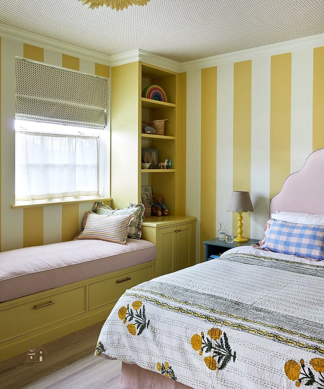 26 Beautiful Yellow Bedroom Ideas to Transform Your Space 25 Pastel Yellow Kids Bedroom