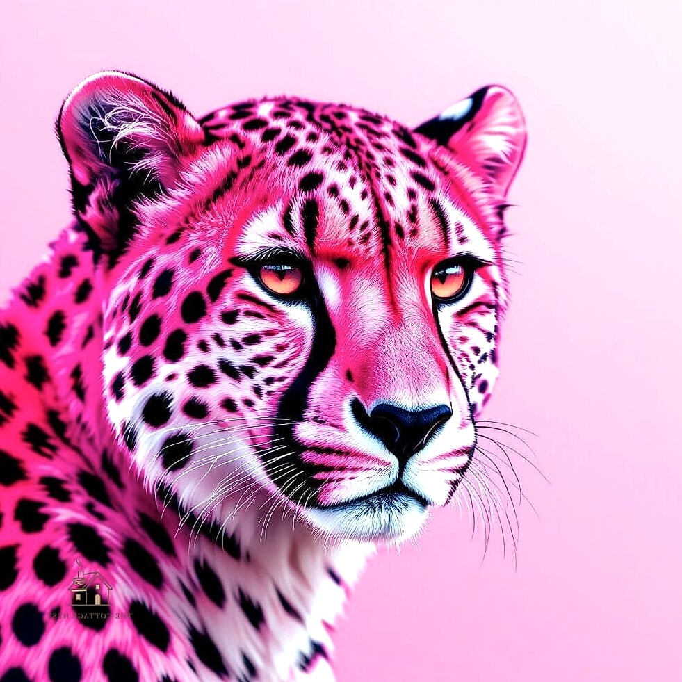 35 Stunning Pink And Cheetah Bedroom Ideas You'll Absolutely Love 21 Pink Wallpaper With A Single Cheetah Print Panel