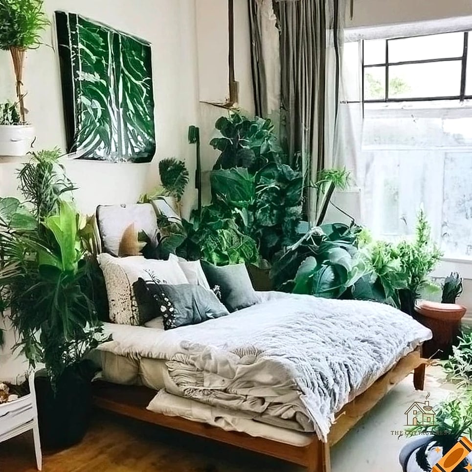 24 Clever Cozy Bedroom Ideas for Every Style 13 Plants and Greenery