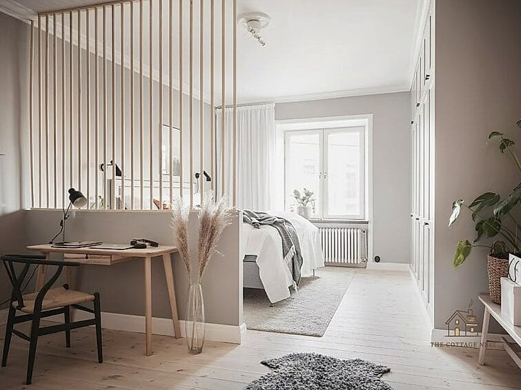 25 Dreamy Pony Wall Shower Ideas to Try This Season 21 Pony Wall as a Room Divider