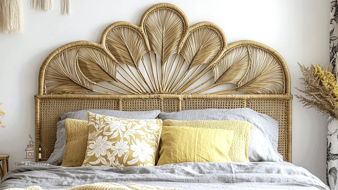 Rattan Headboard as the Star
