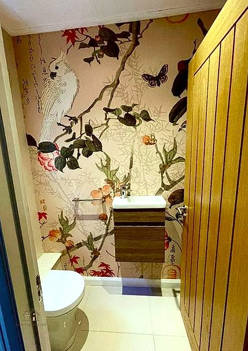 35 Chic Back Of Toilet Decor Ideas for a Beautiful Home 25 Reclaimed Wood Shelf