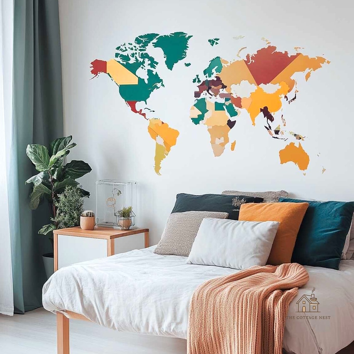 45 Creative Bedroom Wall Decor Ideas That Will Inspire You 26 Removable Wall Decals