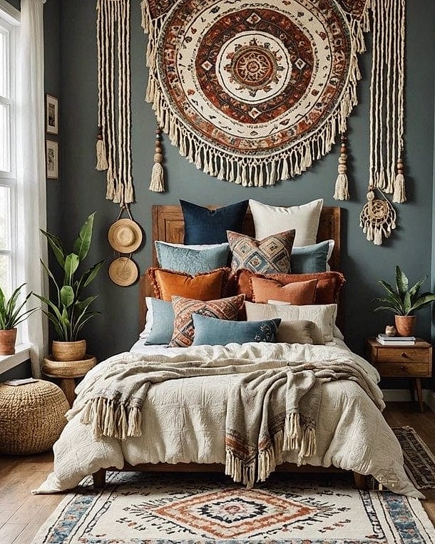 Rug with a Fringe Detail