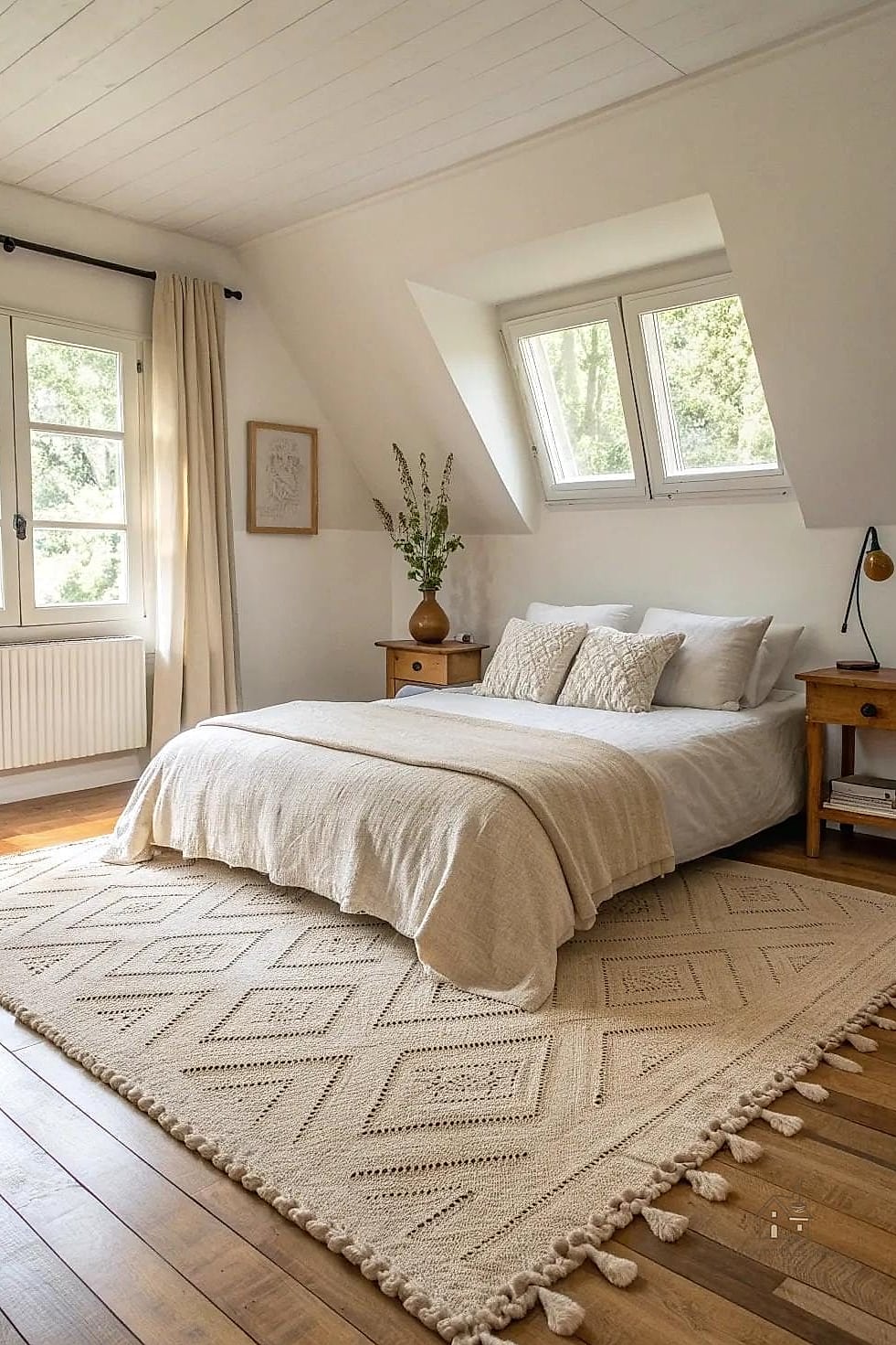 Rug Placed on a Diagonal