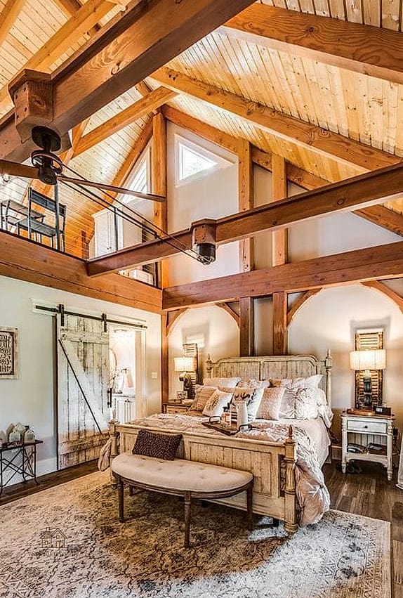 35 Brilliant Mens Bedroom Ideas to Copy Right Now 34 Rustic Barn Door Closet Entry