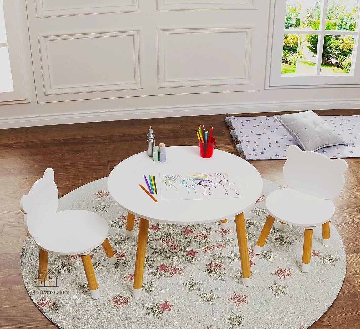 A Shared Play Table Under the Window
