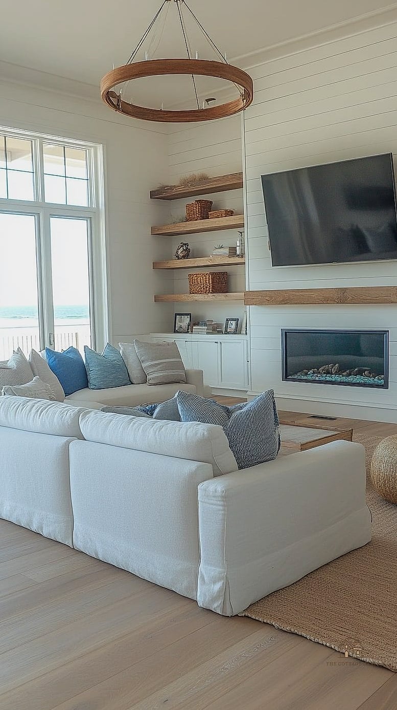 Shiplap Accent Wall