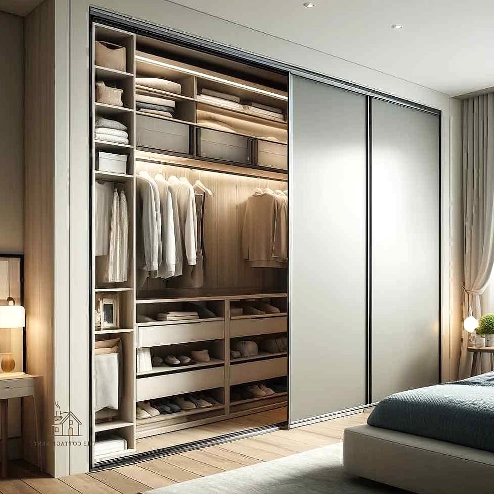 23 Clever Built In Wardrobe Around Bed for Every Style 9 Sliding Door Wardrobes for Tight Layouts