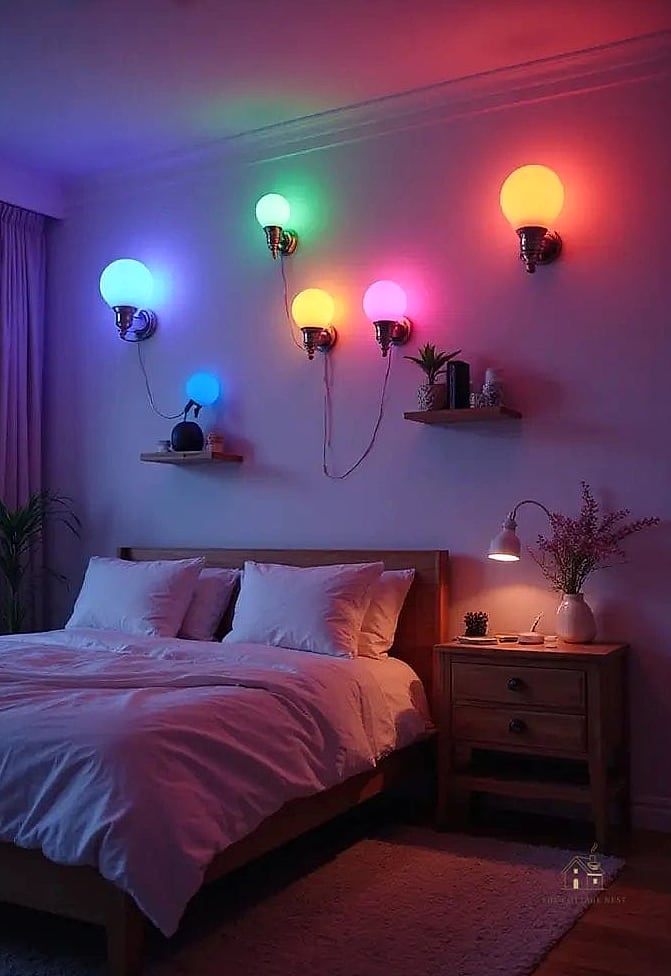 40 Dreamy Bedroom Lighting Ideas to Try This Season 17 Smart Bulbs with Color Temperature Control