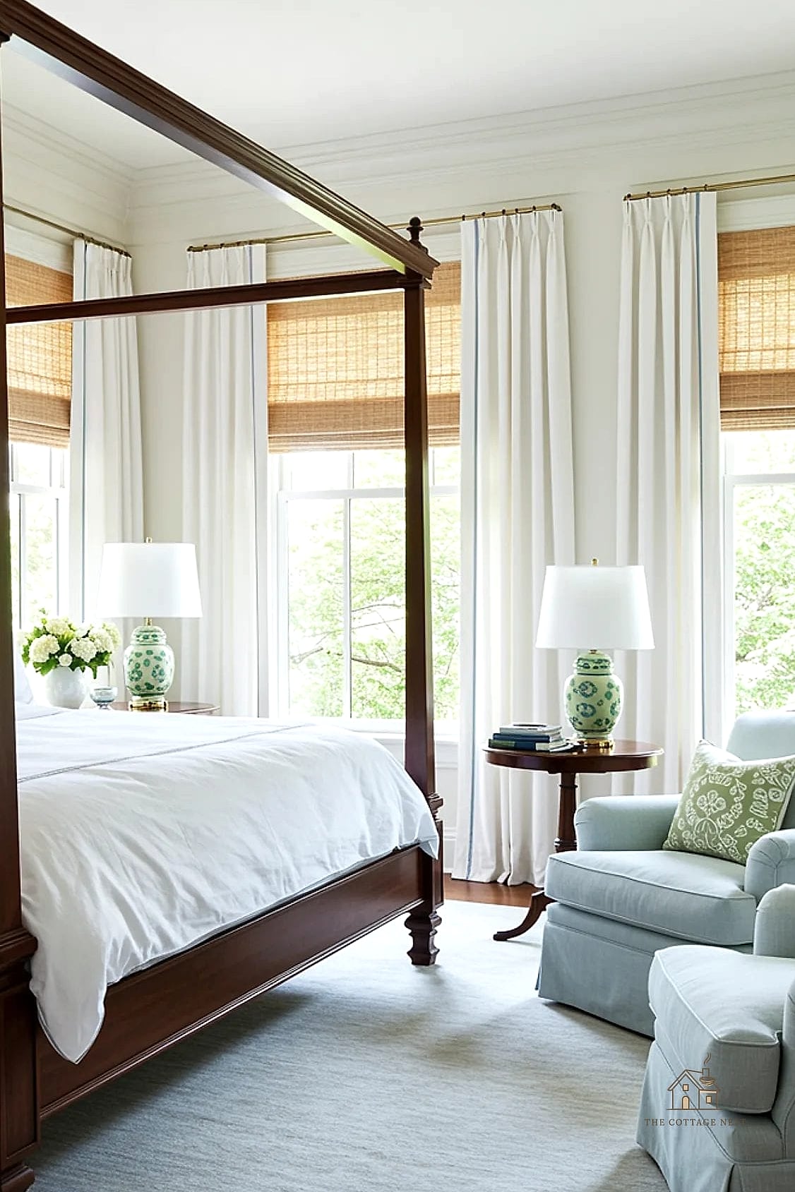 Soft, Diffused Window Light with Sheer Curtains