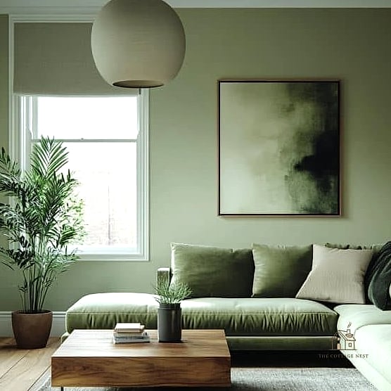 25 Stunning Color Drenching Bedroom You'll Absolutely Love 4 Soft Sage Serenity