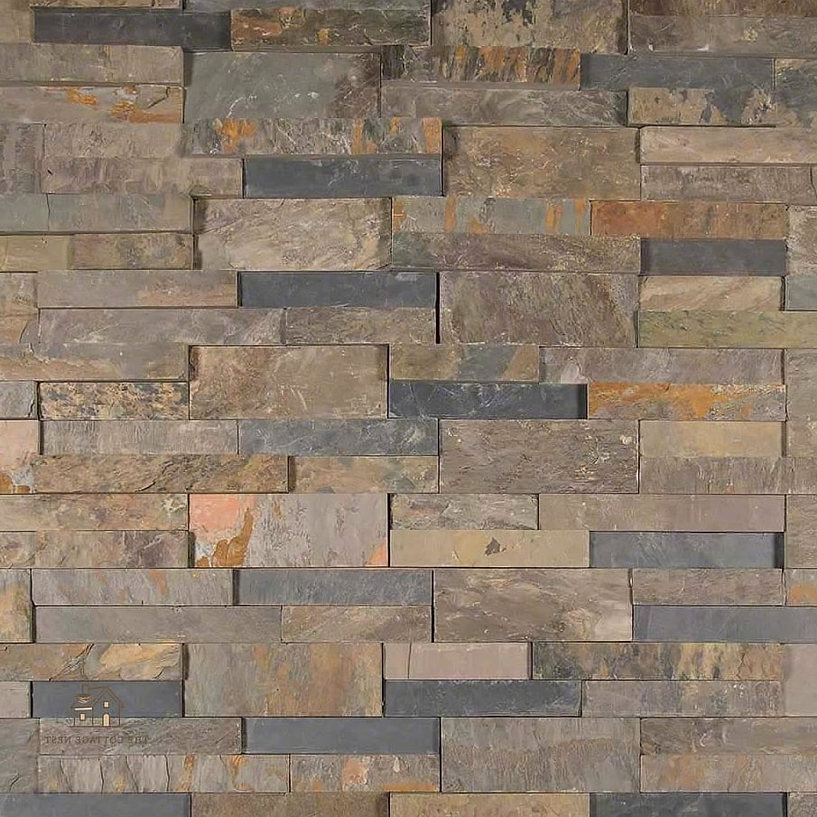 30 Clever Rustic Walk In Shower Ideas for Every Style 5 Stacked Stone Feature Wall