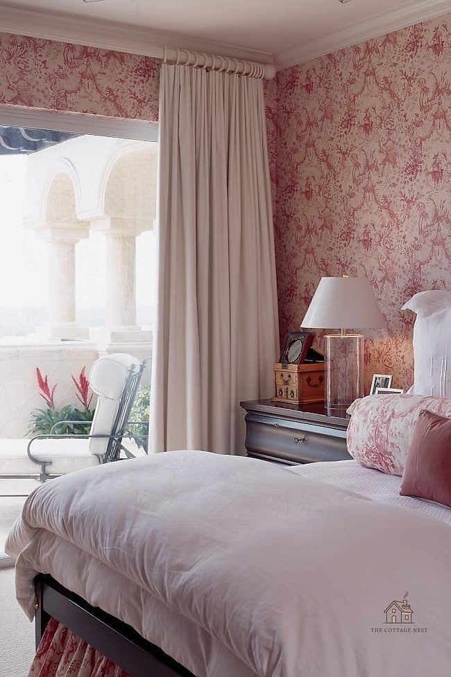 35 Chic Bedroom Feature Wall Ideas for a Beautiful Home 36 Statement Wallpaper Ceiling Wrap