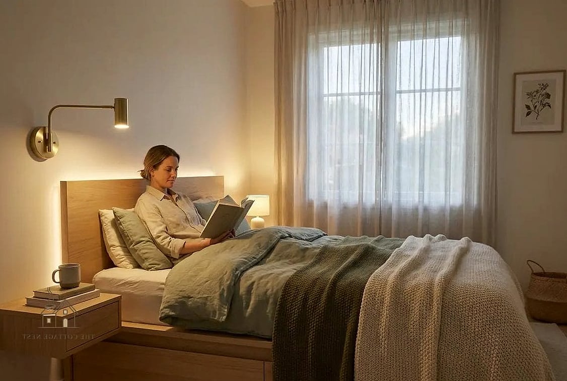 40 Dreamy Bedroom Lighting Ideas to Try This Season 16 Task Lighting for a Reading Corner