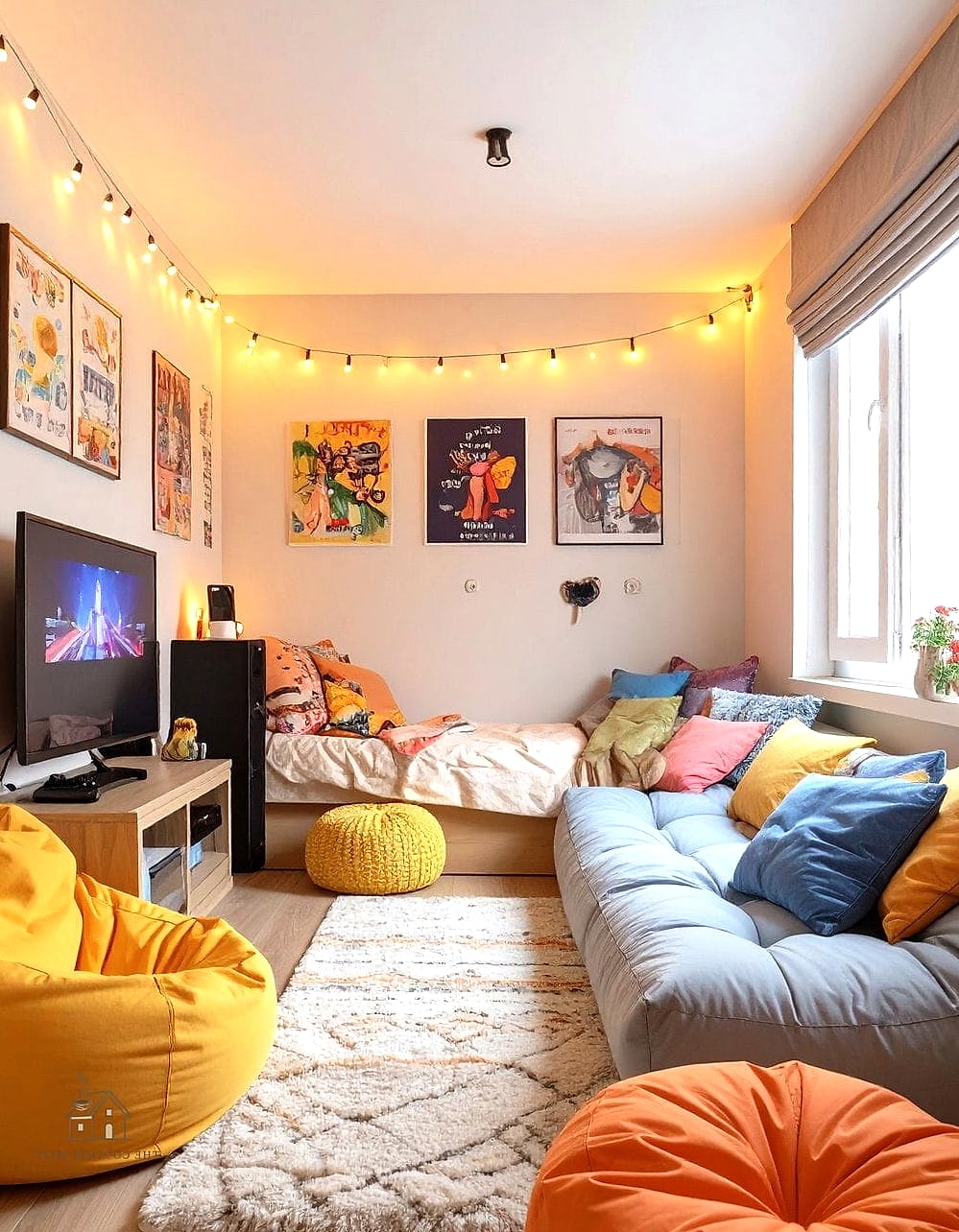 23 Creative Spare Bedroom Ideas That Will Inspire You 17 A Teen Hangout Space